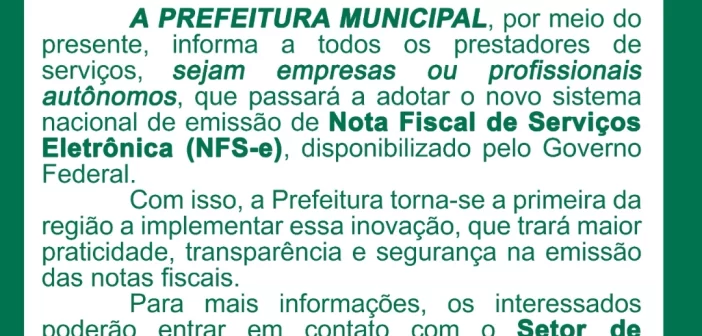 Comunicado