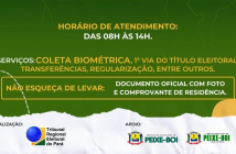 RETOMA BIO – Coleta Biométrica,1ª Via do Título Eleitoral , Transferência, entre outros